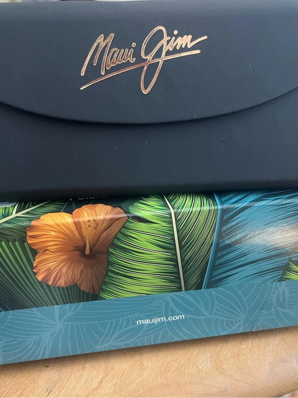 Maui Jim RX-ABLE AS 956 456-02 HOOKLPA X-Large  Sunglasses FC: Bl. Gloss LC:Grey